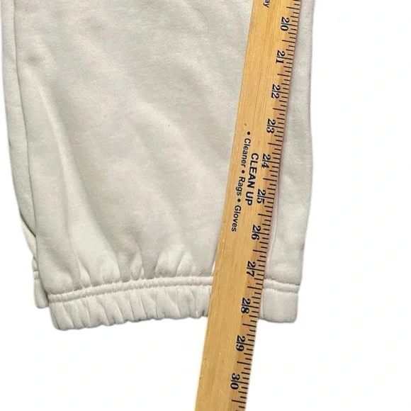 NWT XXL Cream Knit Jogger Drawstring elastic waist jogging pants sweat pants - Picture 8 of 16